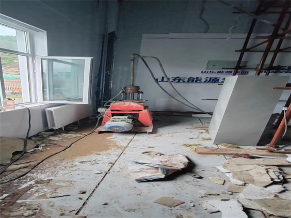 柘城地基基础下沉墙体裂缝加固注浆顶升施工